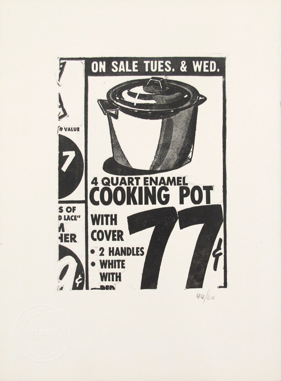 Andy Warhol, Cooking Pot, II.1 (1962)