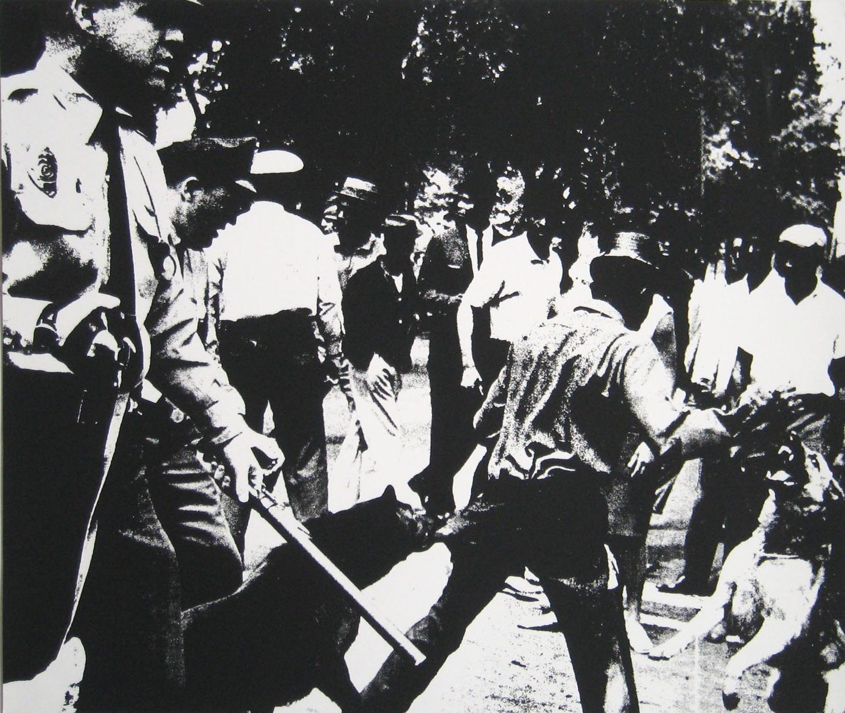 Andy Warhol, Birmingham Race Riot, II.3 (1964)