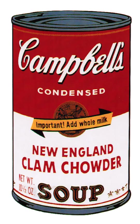 Campbell's Soup II: New England Clam Chowder [II.57]
