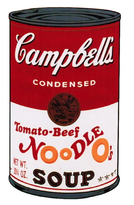 Campbell's Soup II: Tomato-Beef Noodle O’s, [II.61]