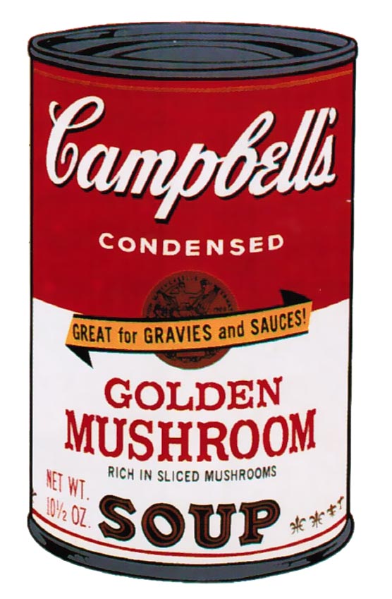 Campbell's Soup II: Golden Mushroom, [II.62]