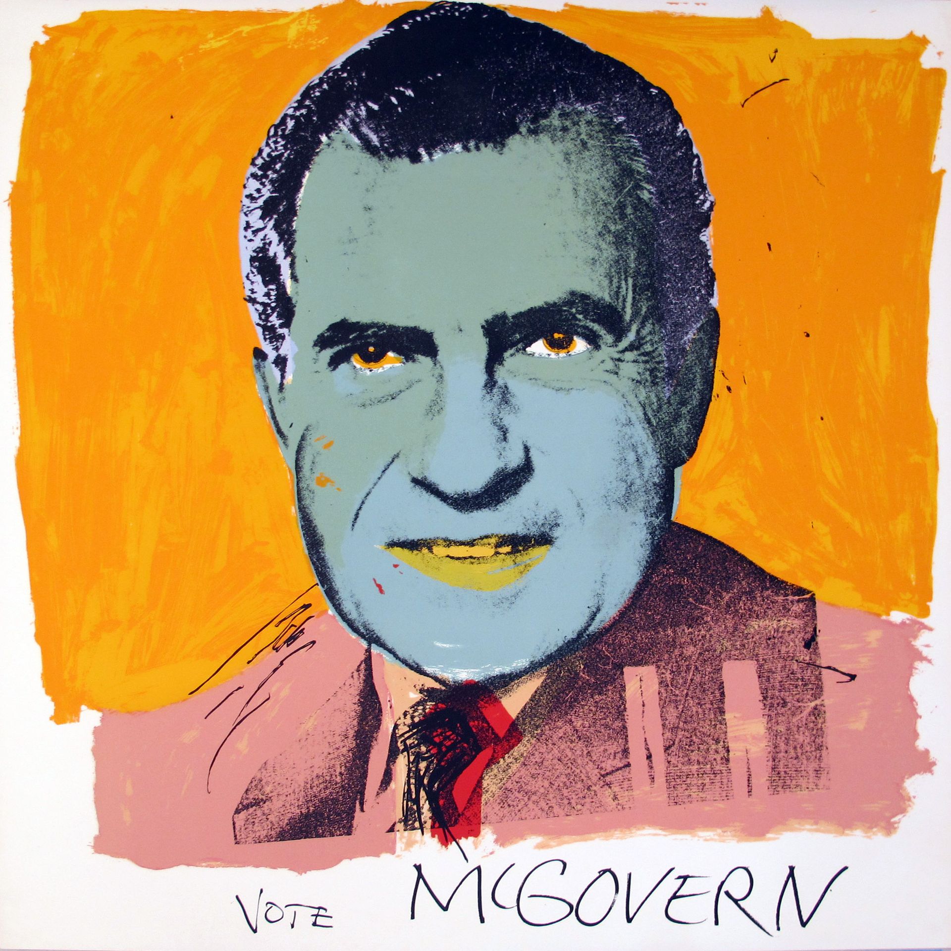 Andy Warhol, Vote McGovern, II.84 (1972)