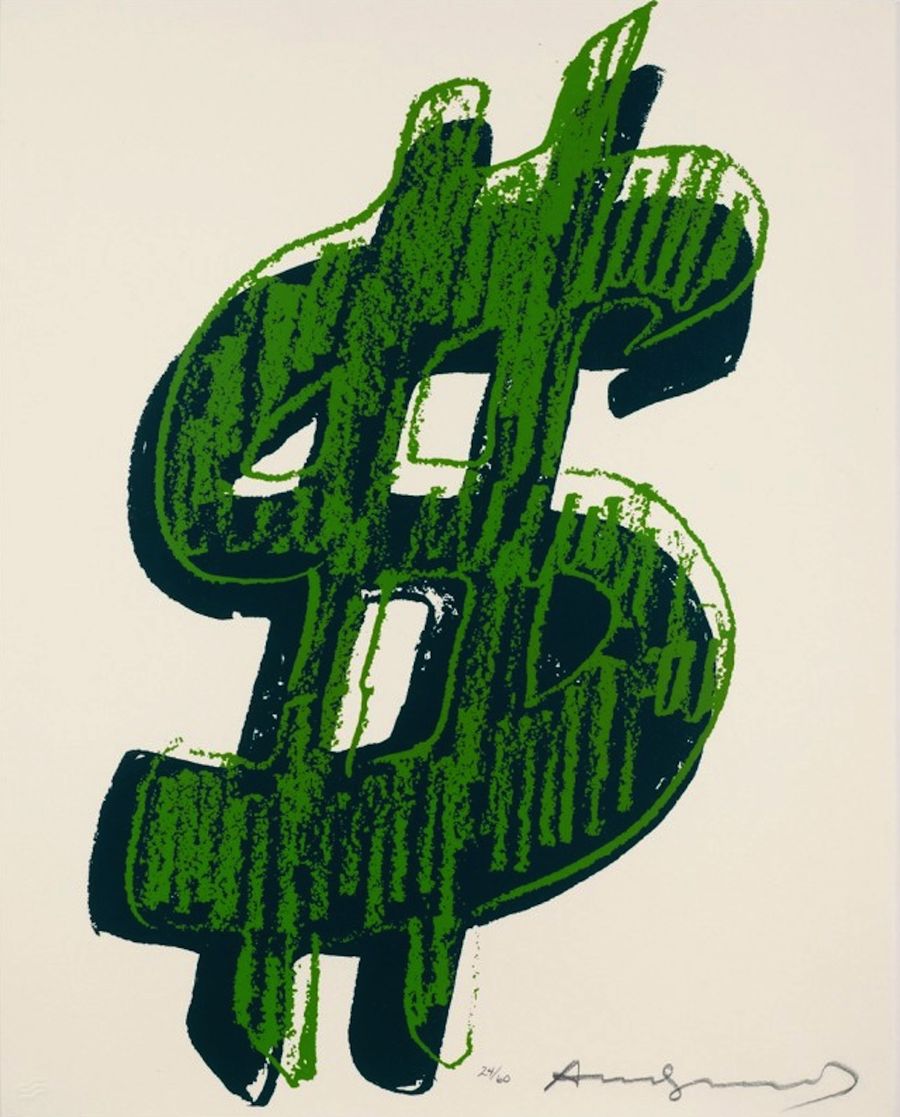 1 piece dollar sign
