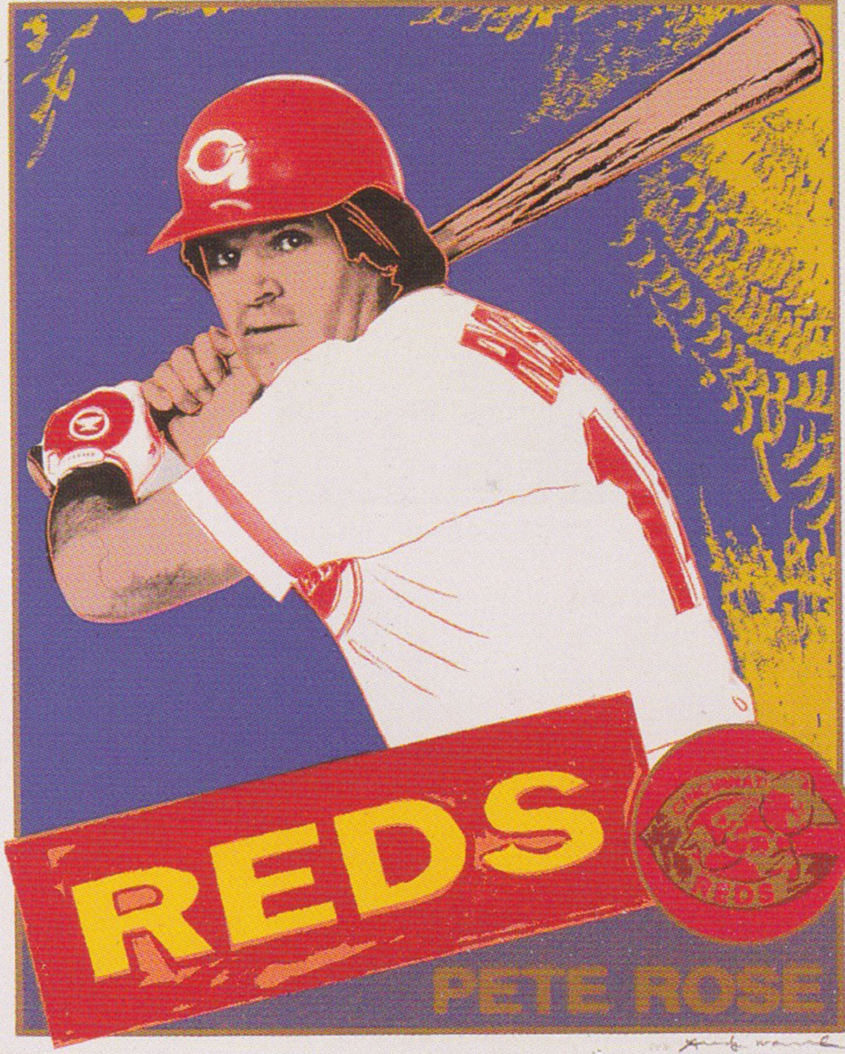 Andy Warhol, Pete Rose [II.360B] (1985)