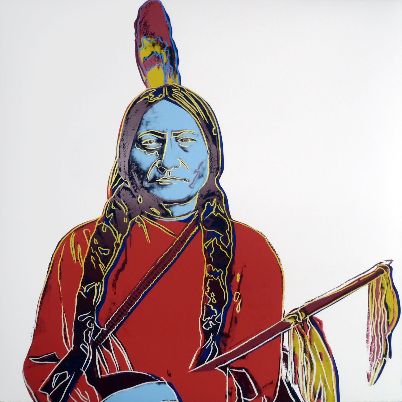 Andy Warhol, Sitting Bull IIIA.70 (1986)
