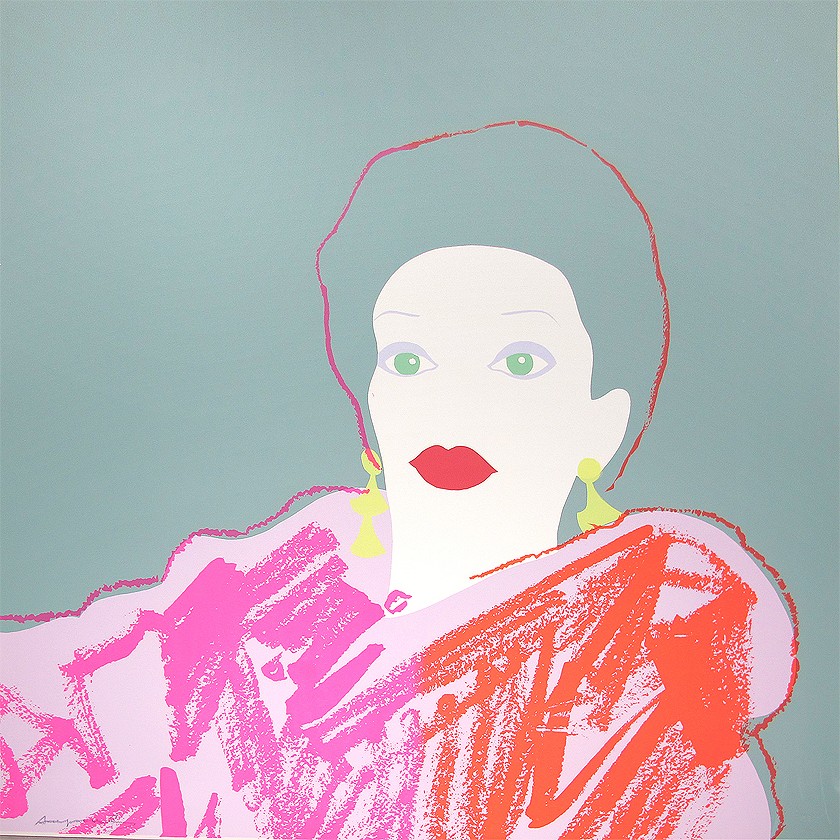 Andy Warhol, Blackglama — Judy Garland (1985)