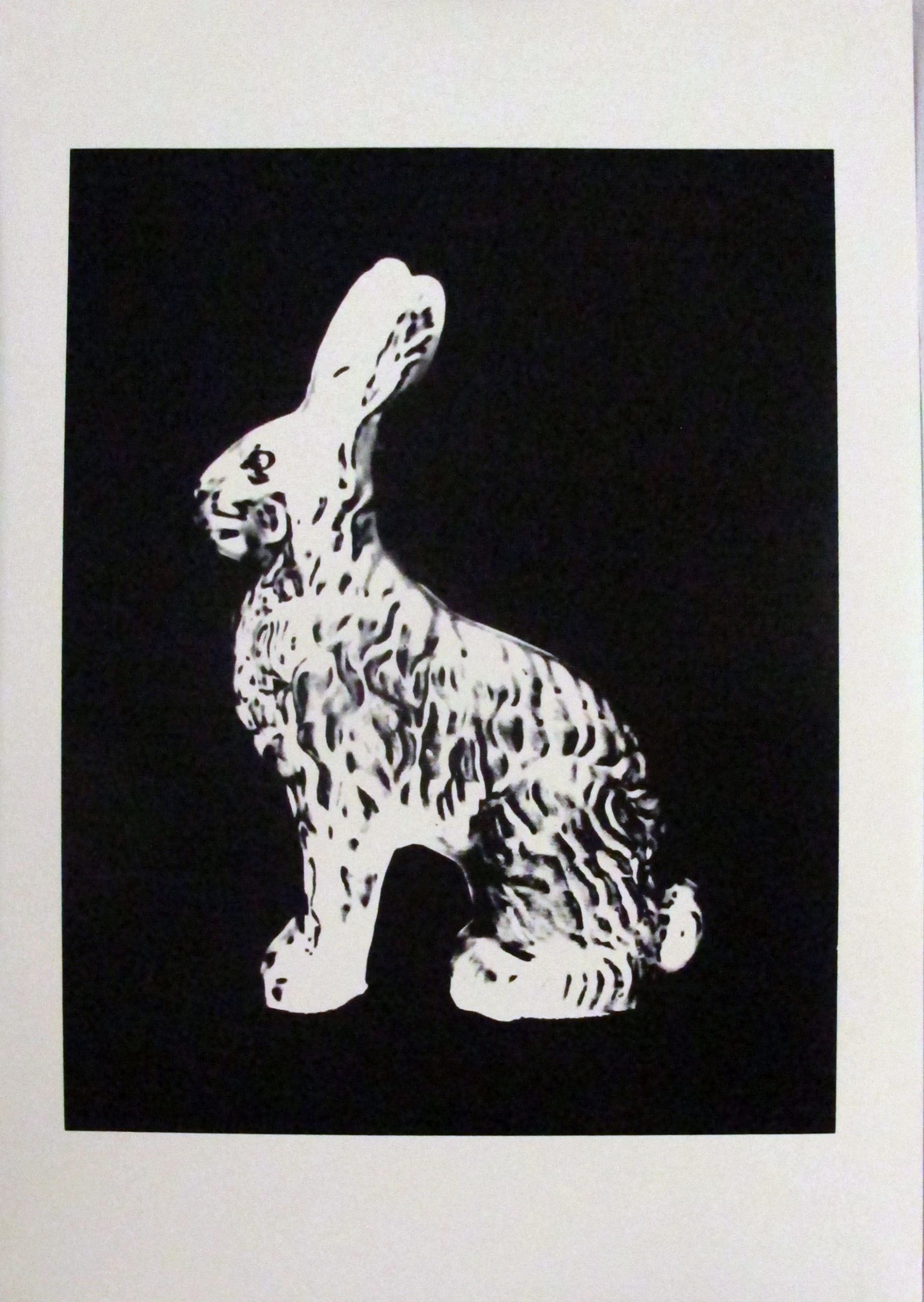 Andy Warhol, Chocolate Bunny (1983)