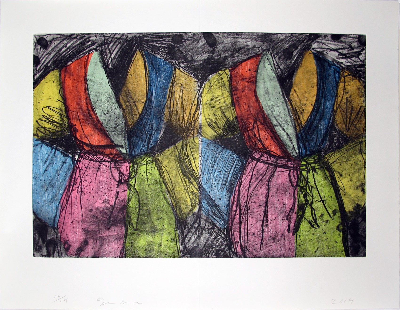 Jim Dine, The Soft Ground (2014)