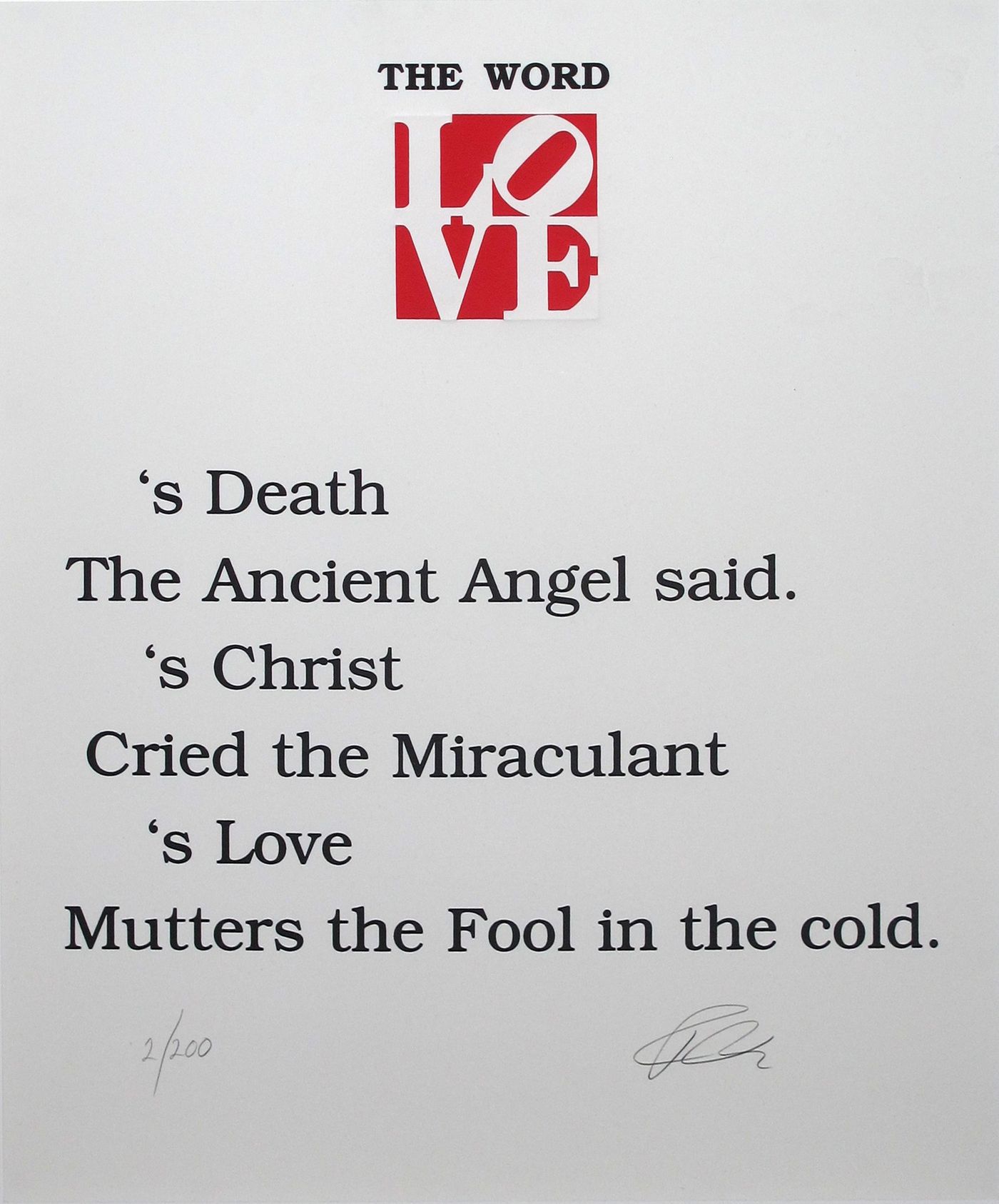 The Book of Love Poem (The Word)