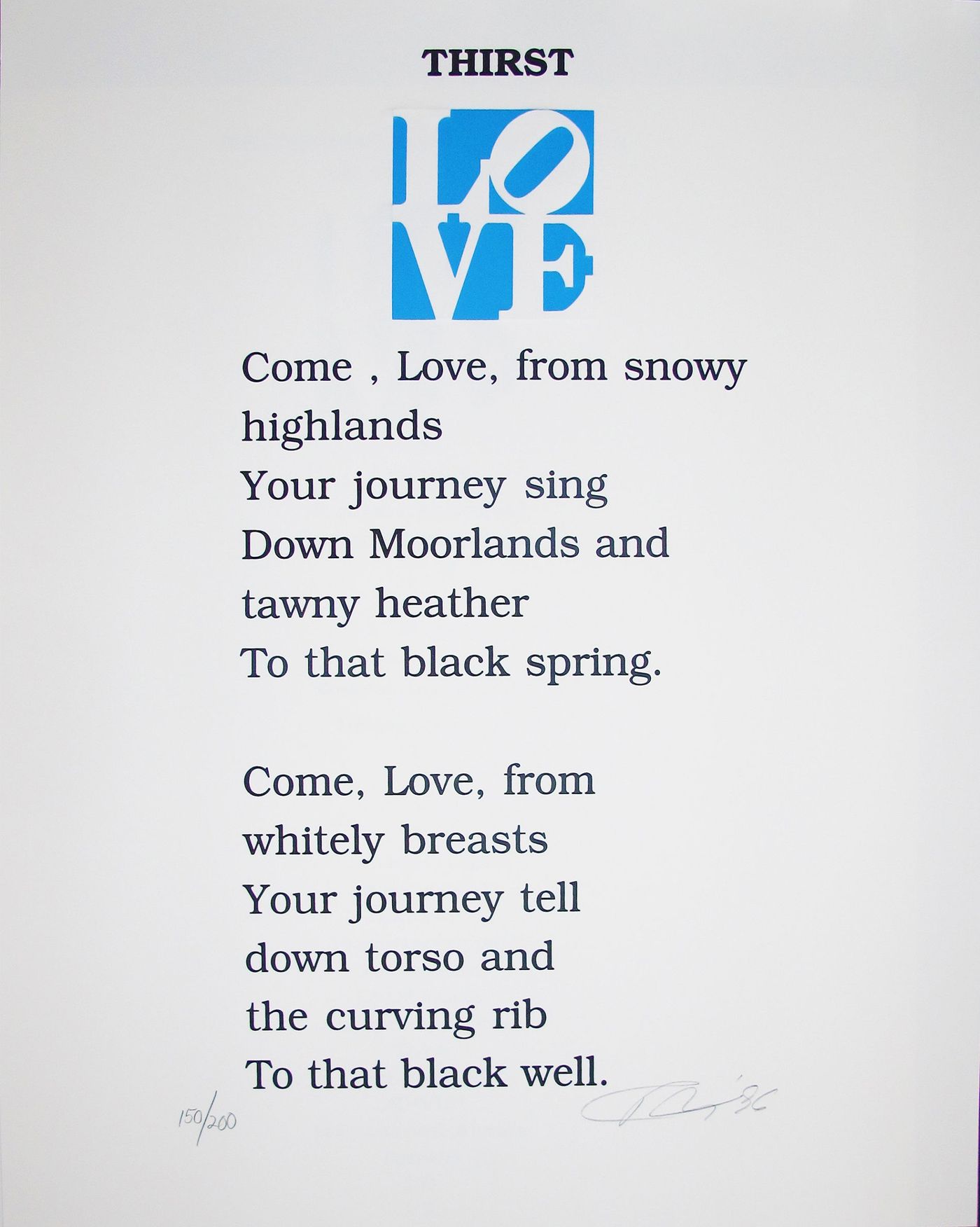The Book of Love Poem (Thirst)