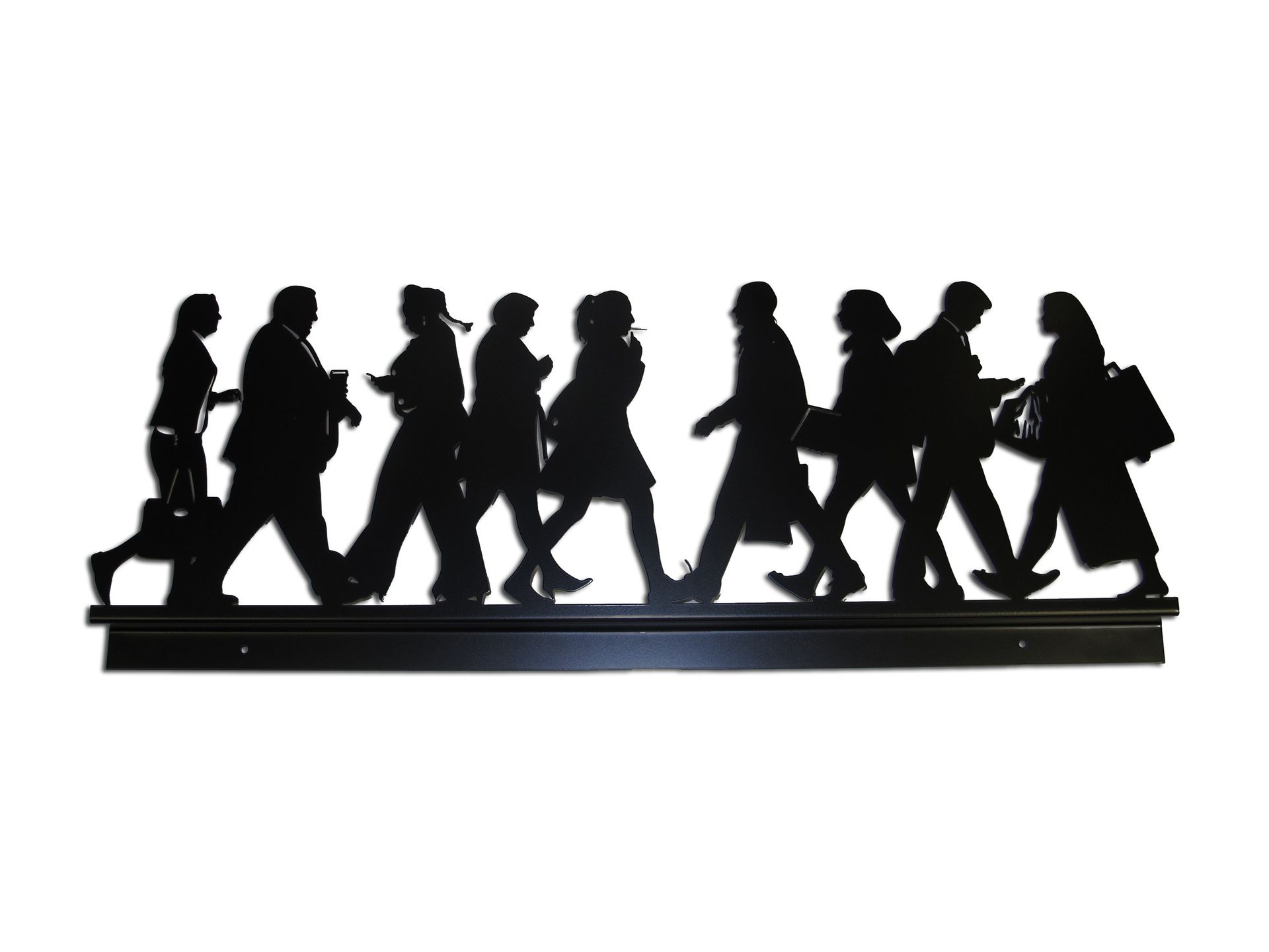 Julian Opie, City Walkers 2 (2014)