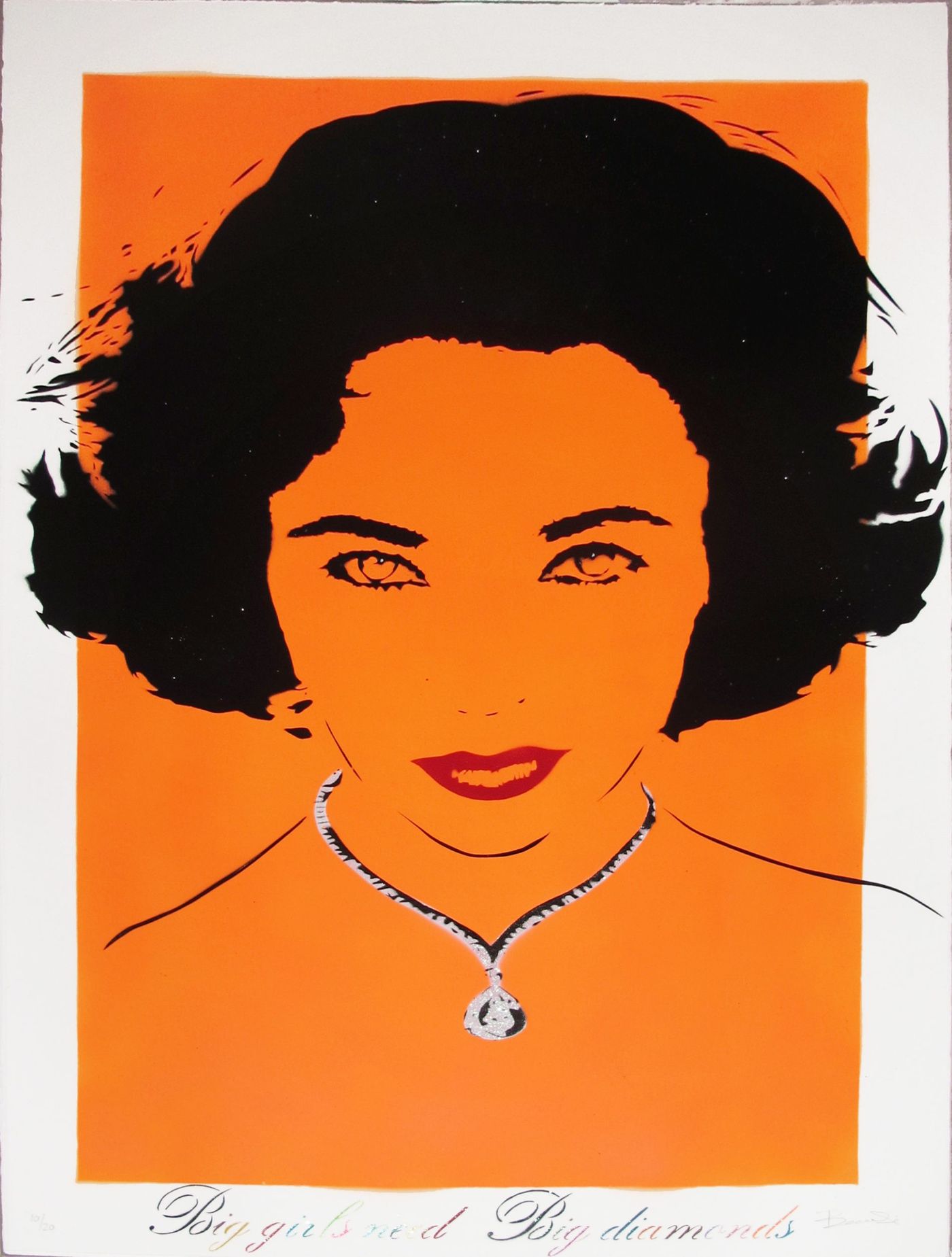 Liz (Big Girls Need Big Diamonds - Orange)