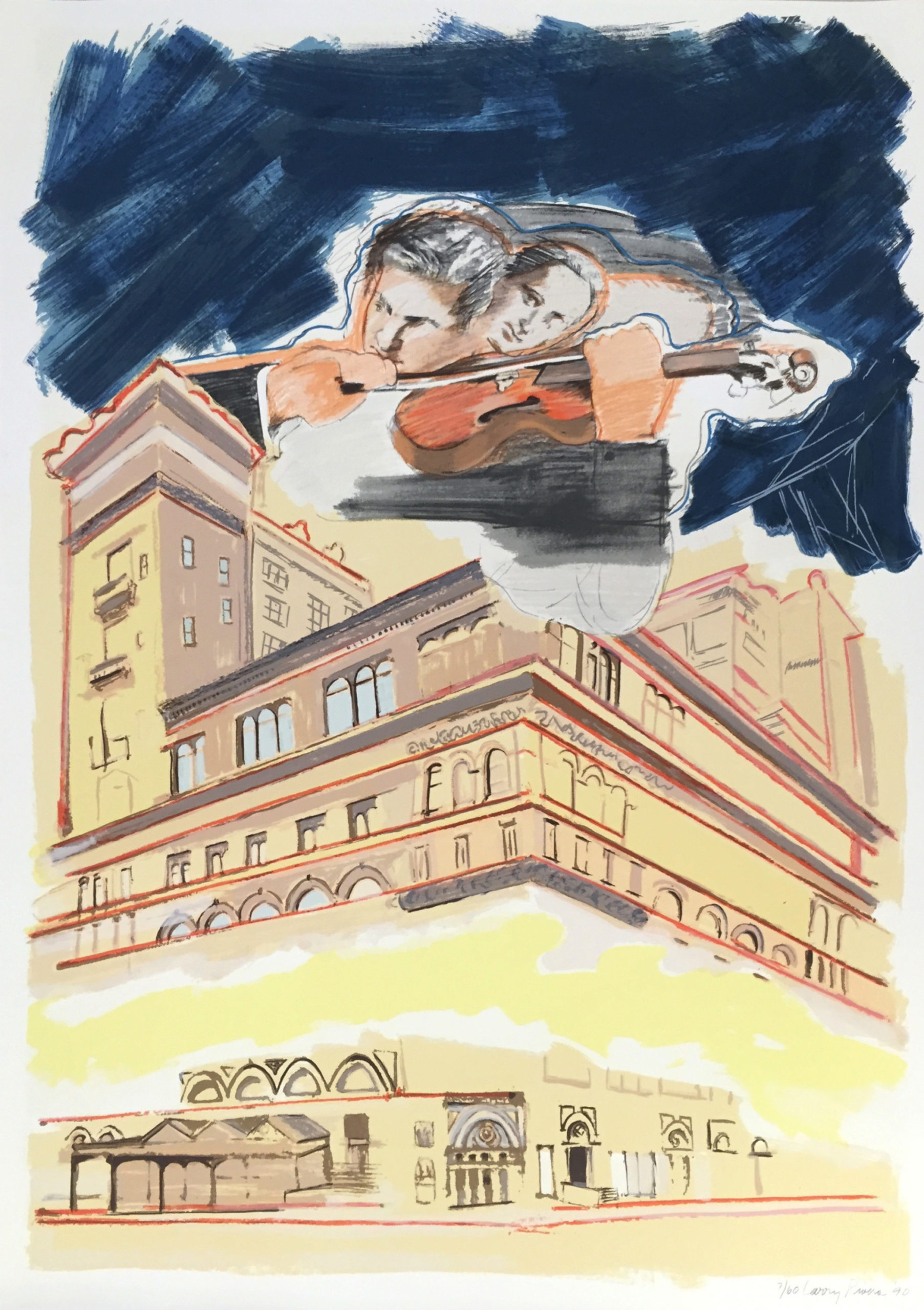 Larry Rivers, Carnegie Hall (1990)