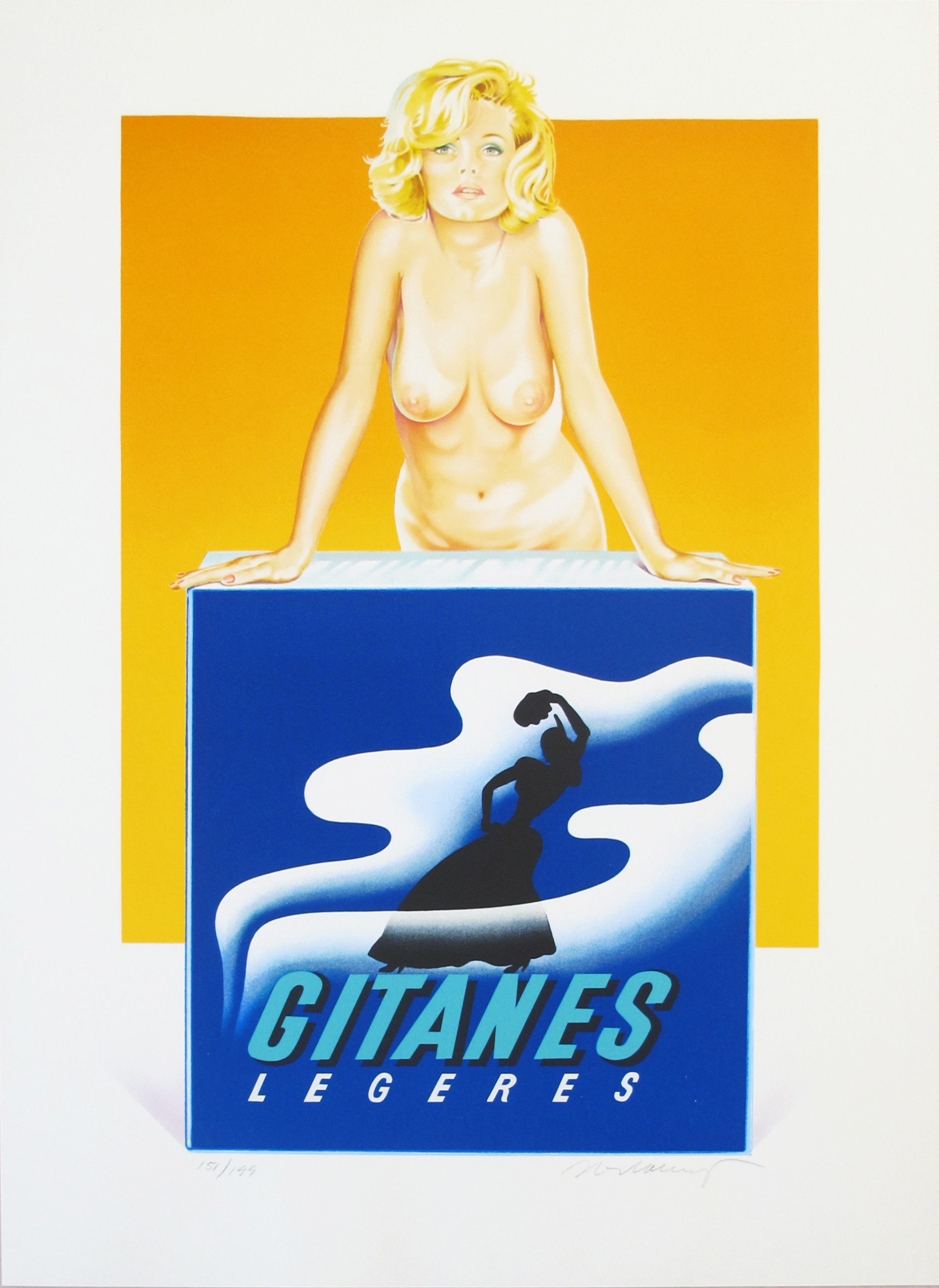 Mel Ramos, Gitanes Legeres (1999)
