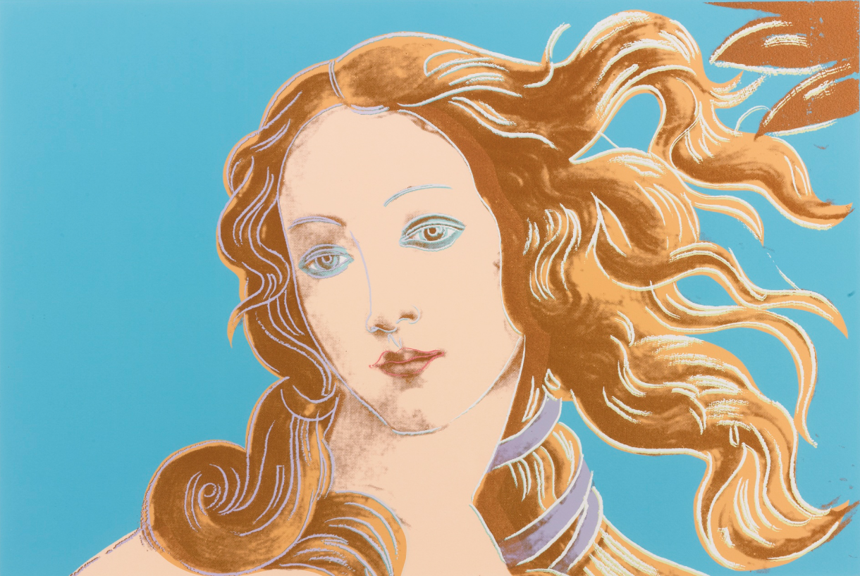 Andy Warhol, Sandro Botticelli — Birth of Venus 1419 (1984)