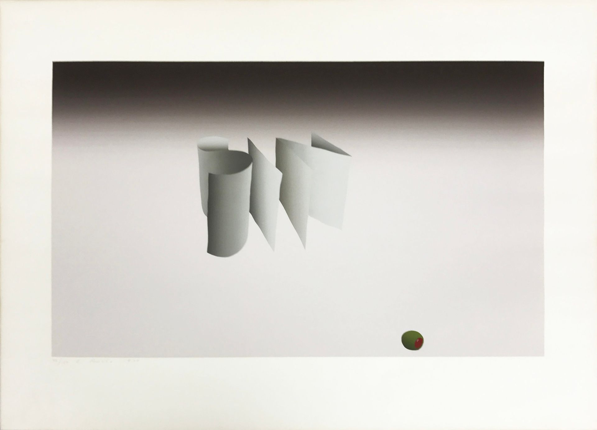 Ed Ruscha, Sin with Olive (1970)