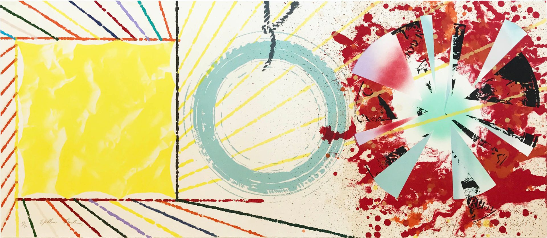 James Rosenquist, Yellow Landing (1974)