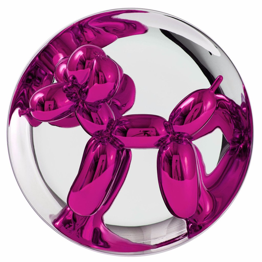 Magenta Balloon Dog, 2002