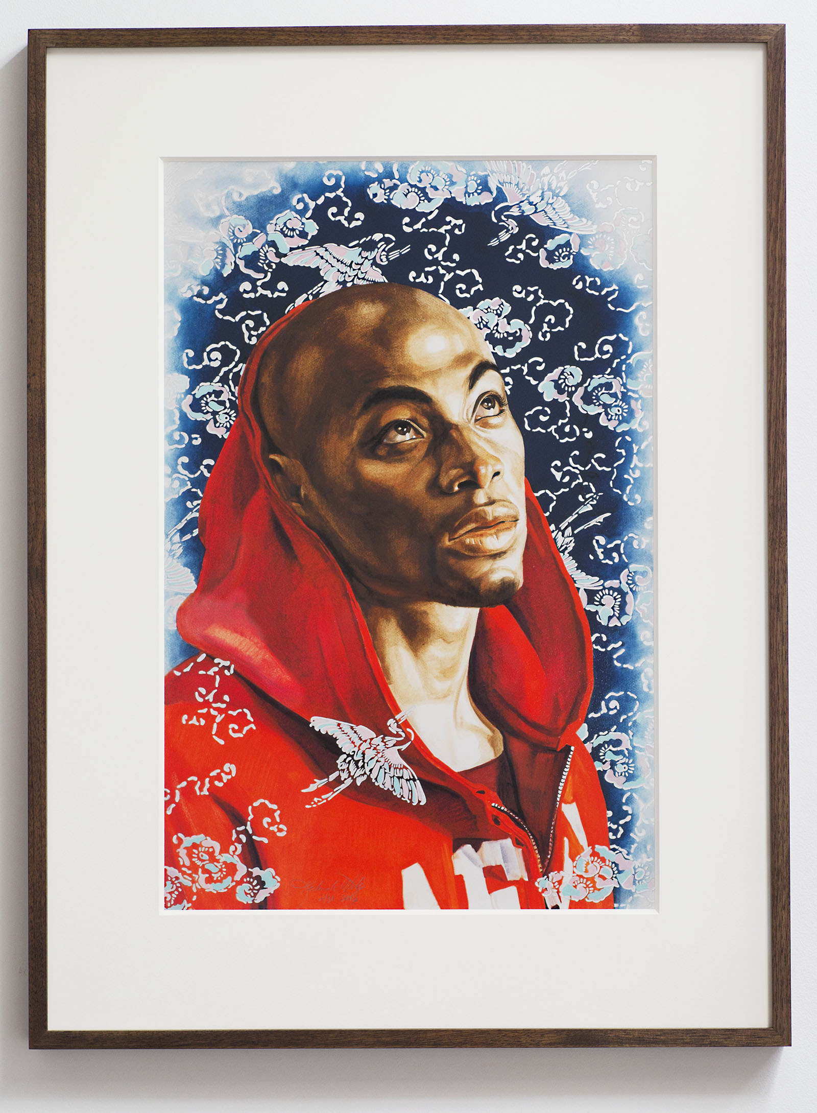 Kehinde Wiley, Sophie Arnould Study II (2016)