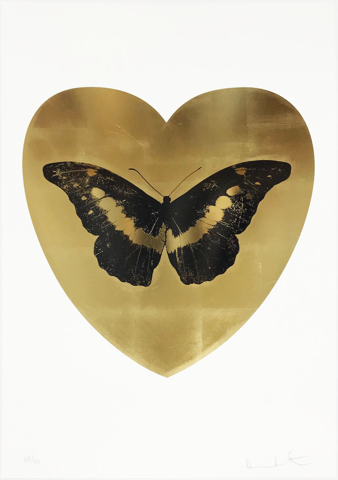 I Love You - Gold Leaf/Black/Cool Gold