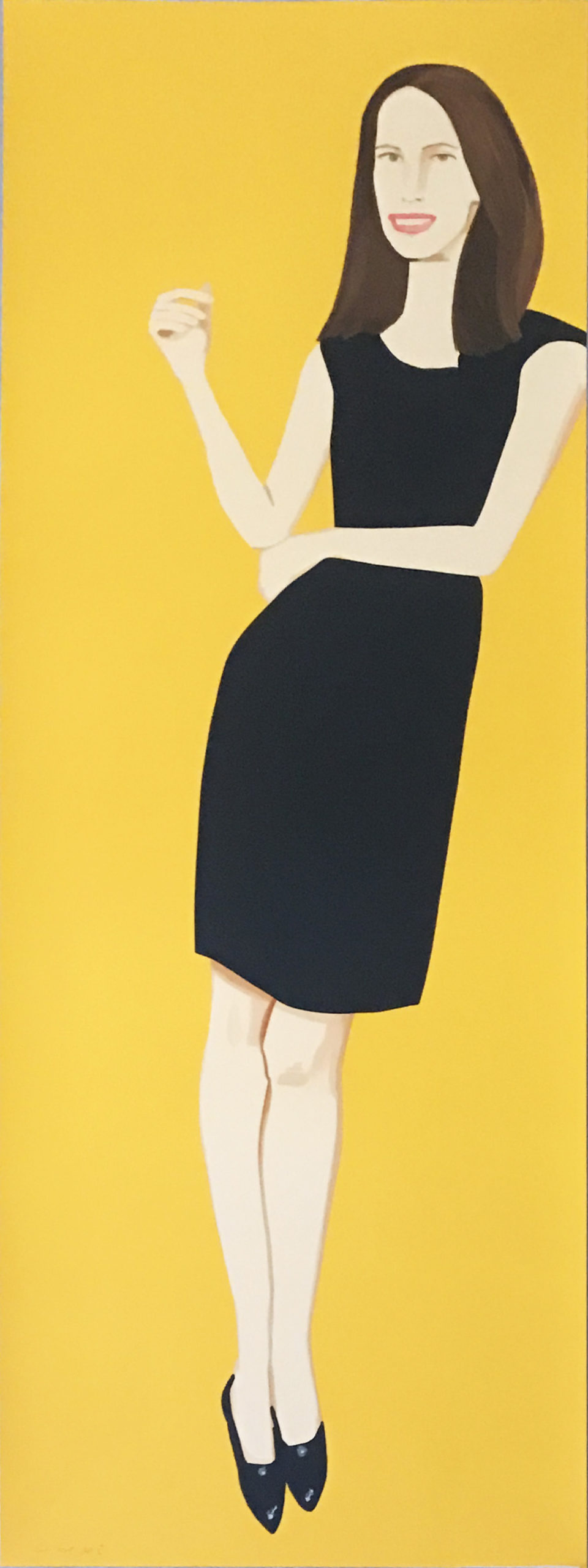 Alex Katz, Black Dress