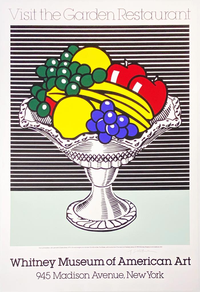 Poster: Visit the Garden Restaurant - Whitney Museum of American Art