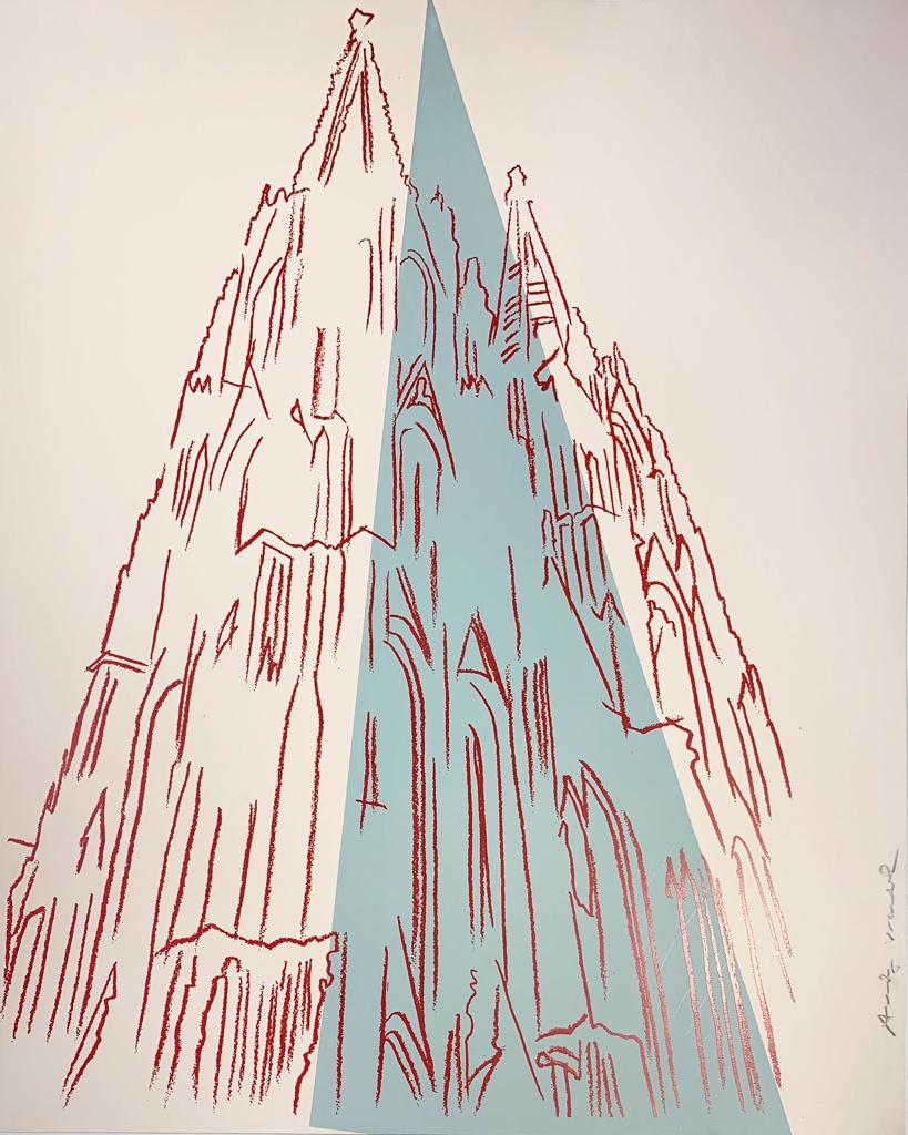 Cologne Cathedral (Tan/Blue)