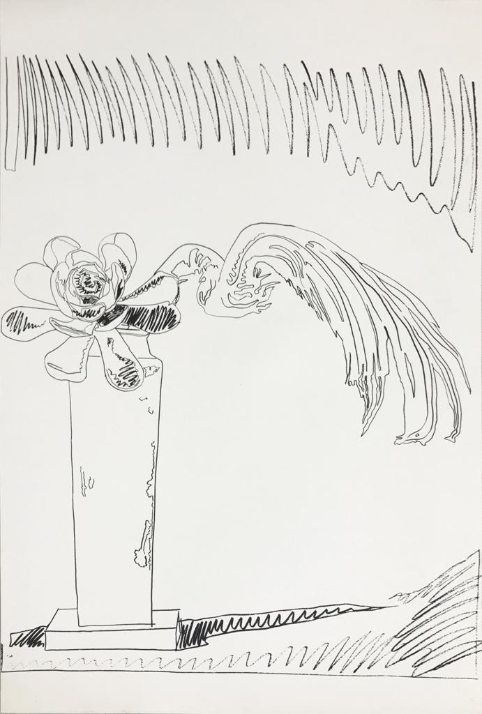 Flowers 104 — Black and White II