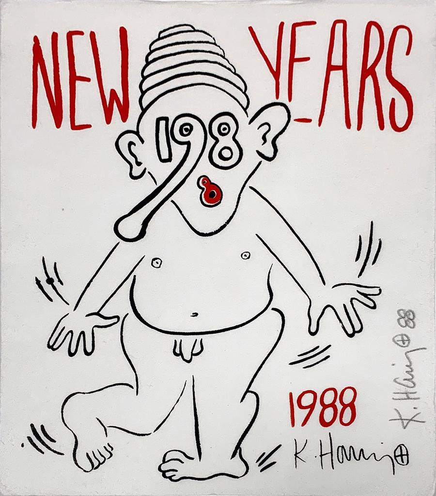 New Year's Invitation '88 (Nude)