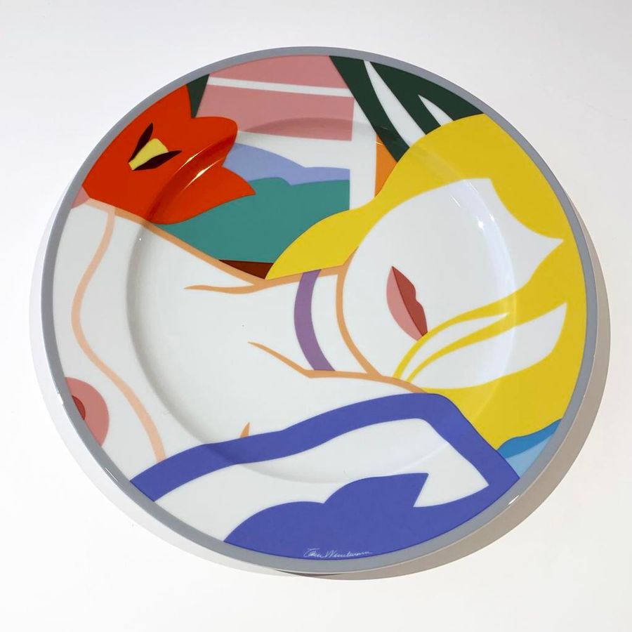 Rosenthal Künstler-Platzteller: Blonde Vivienne