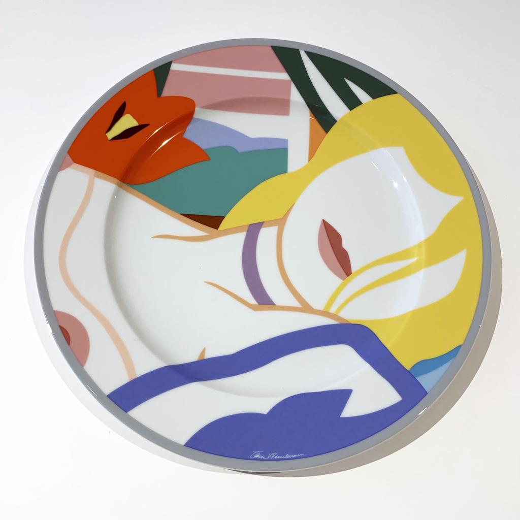 Rosenthal Künstler-Platzteller: Blonde Vivienne