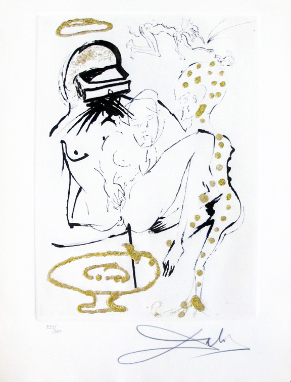 Duel aux camelias (Duel with camelias) from Les Amours Jaunes