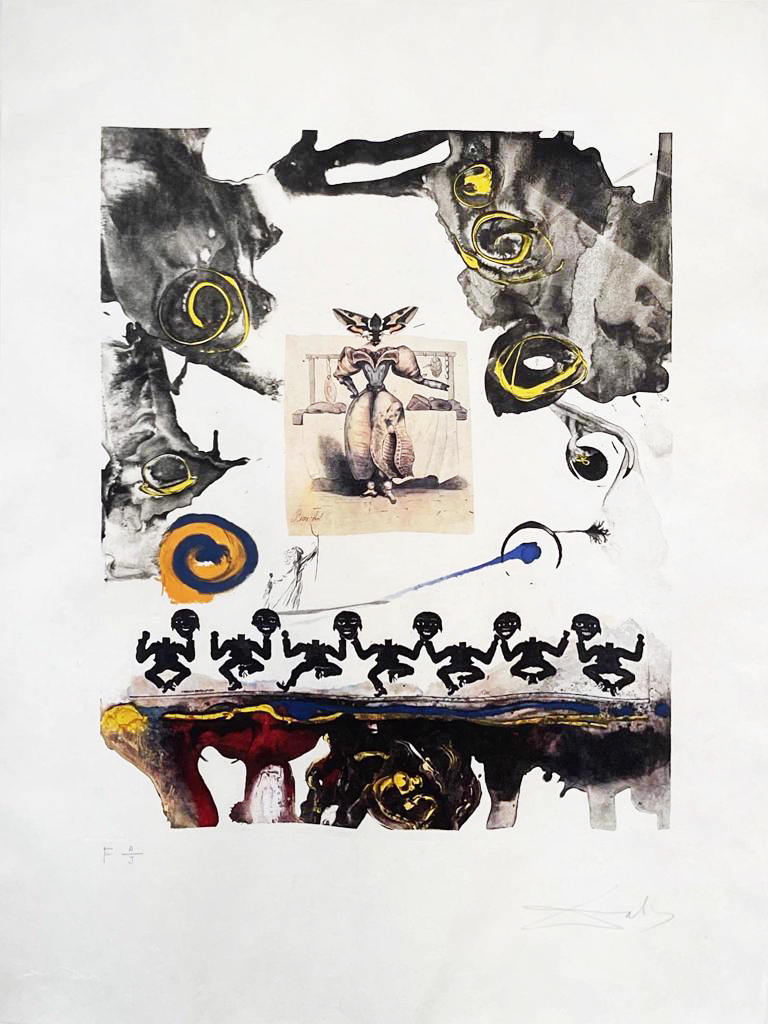 Surrealist Gastronomy from Memories of Surrealism: eight plates