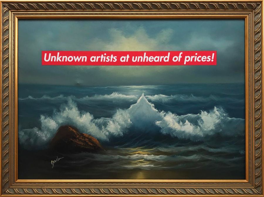 Unknown artists at unheard prices!