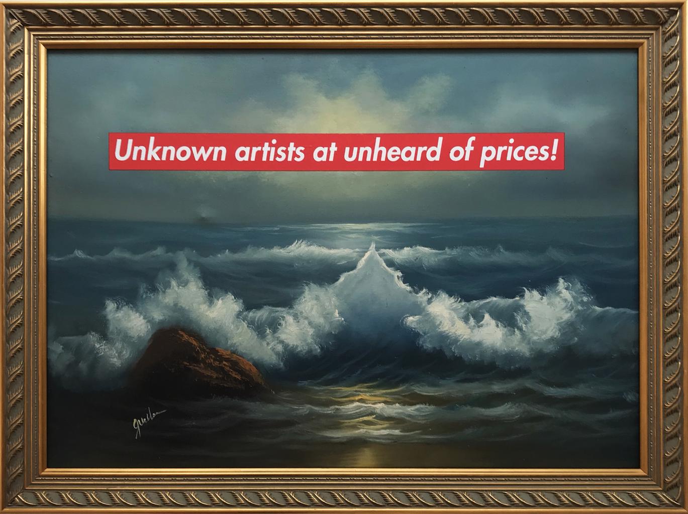 Unknown artists at unheard prices!