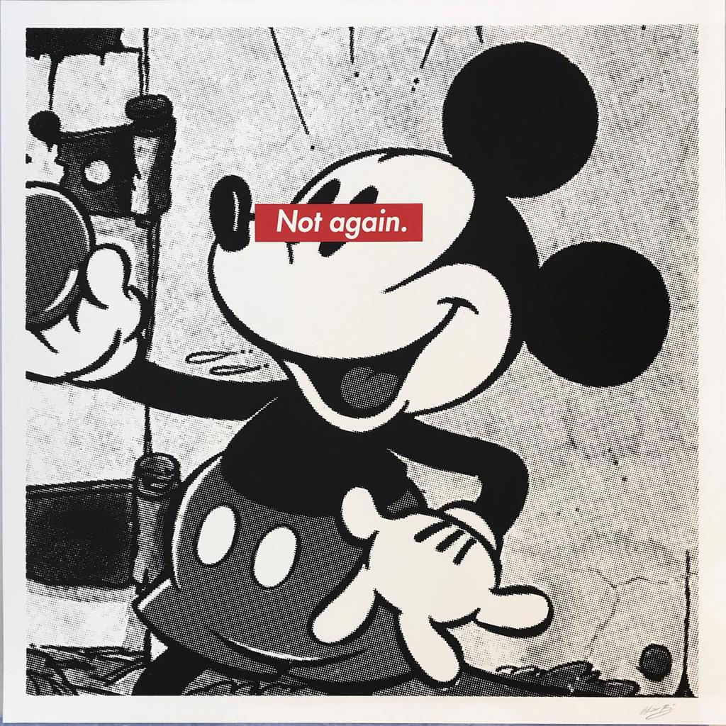 OLMO RIOS, Not Again Mickey (2019)