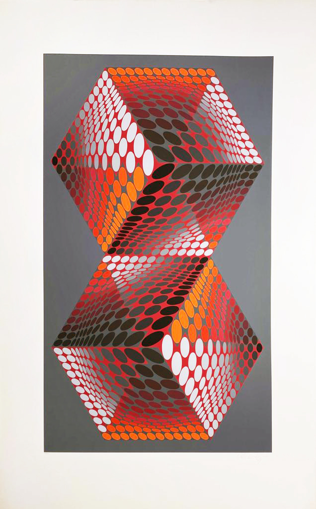 VICTOR VASARELY, Album Meta: Seven Plates (1976)