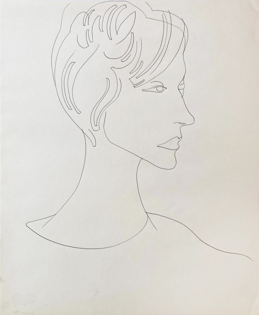 Unknown Female Portrait, c. 1950's