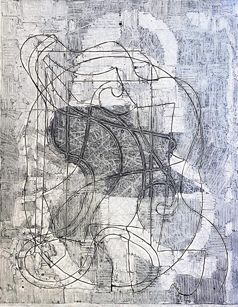 Frank Stella, Imola Three, I (from the Circuits Series) (1982)