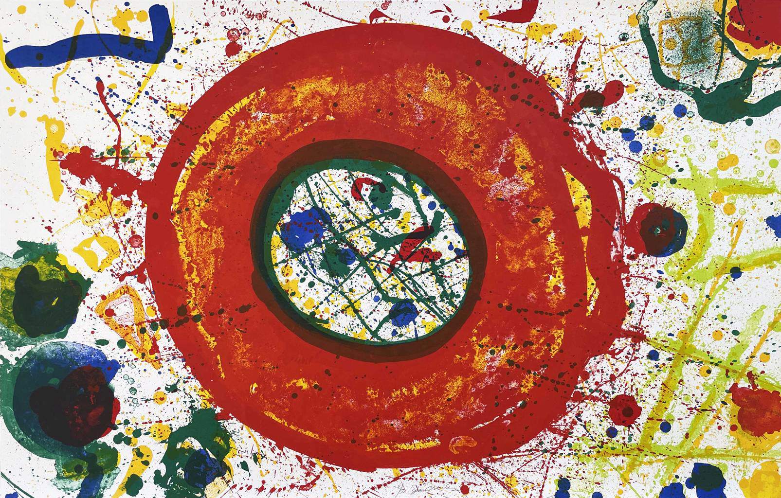 Sam Francis, Untitled (SF-356) (1992)