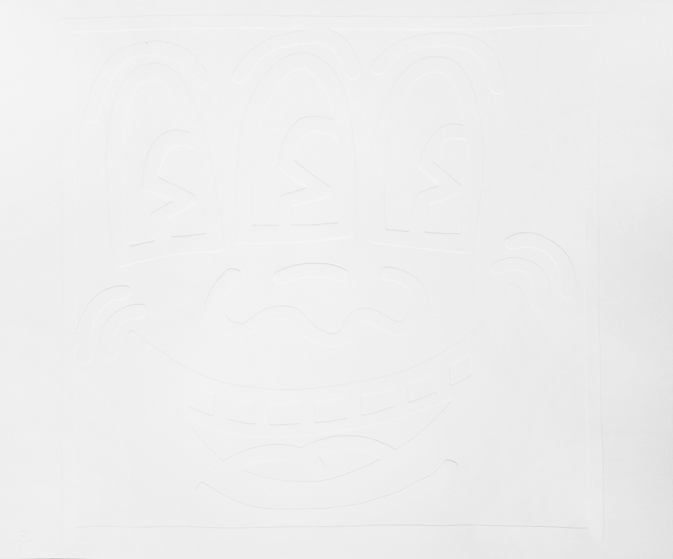Keith Haring, White Icons (1990)