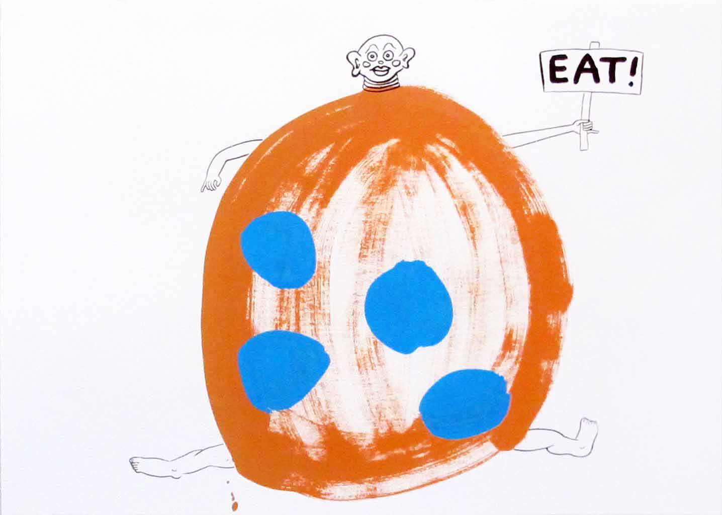 Keith Haring, Eat (1988)