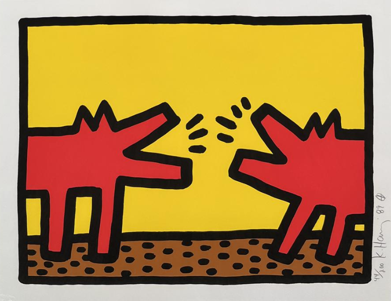 Keith Haring, Pop Shop IV (1989)