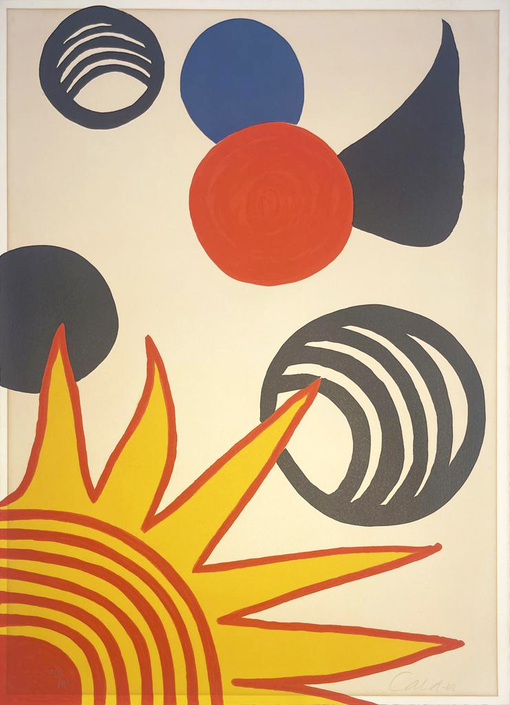 Alexander Calder — Plaisir du néophyte/ Pleasure of the Neophyte from La Memoire Elementaire