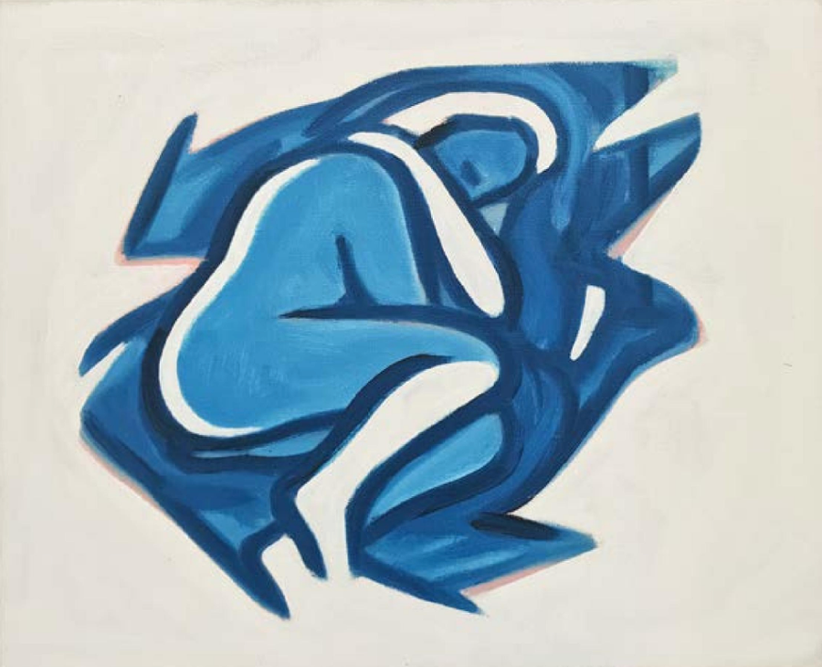 Study For Blue Nude
