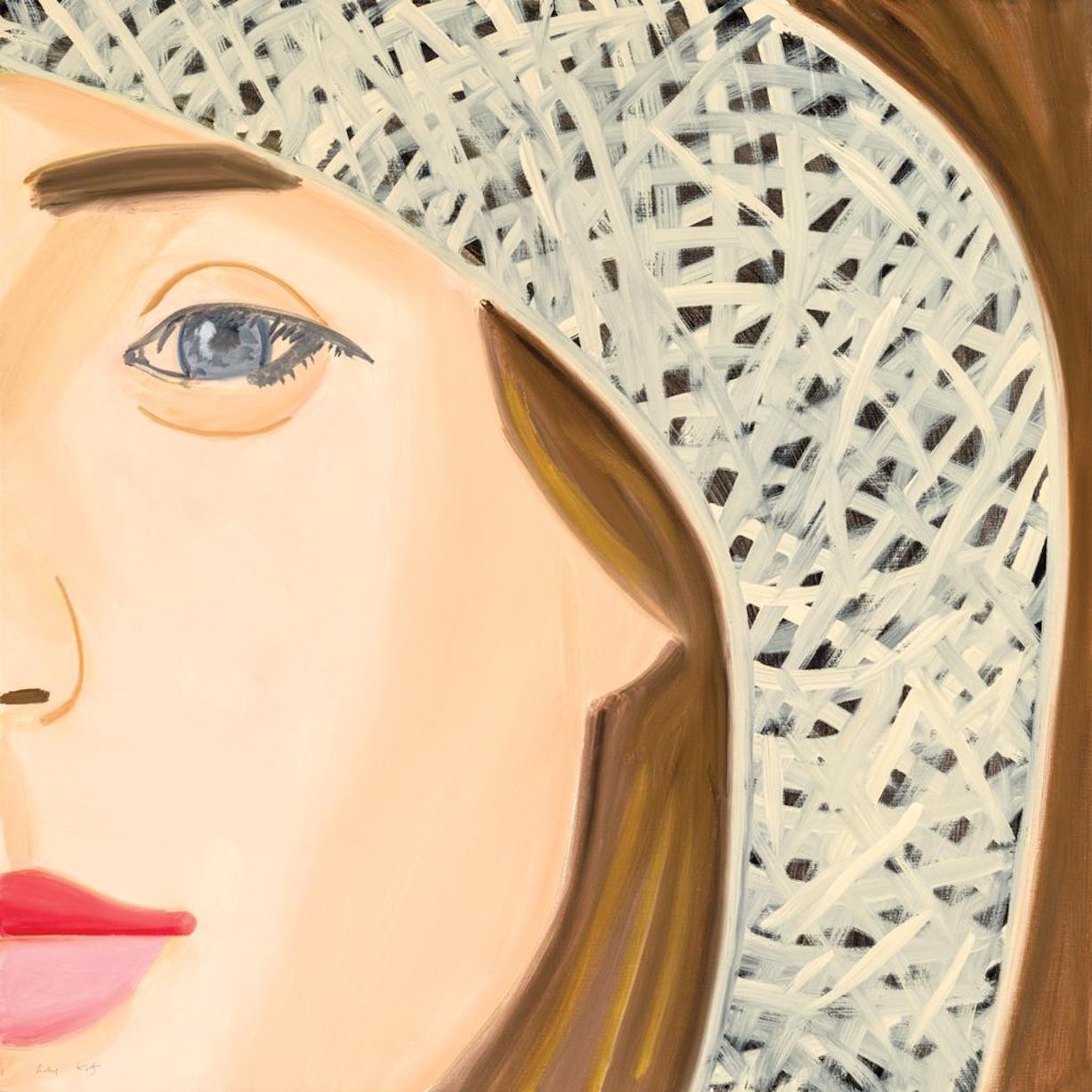 Alex Katz, Straw Hat (2022)