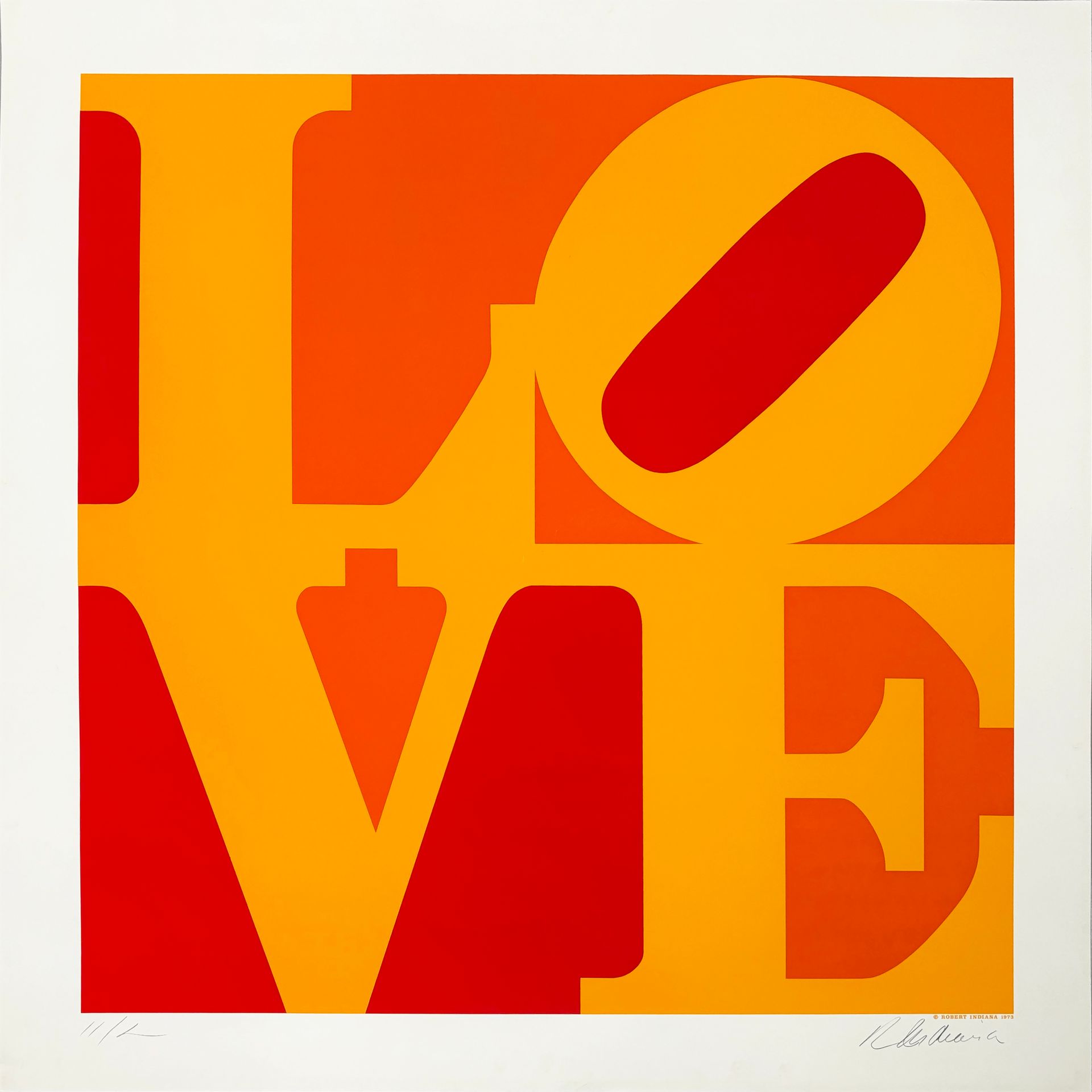 Robert Indiana, Golden Love (1973)
