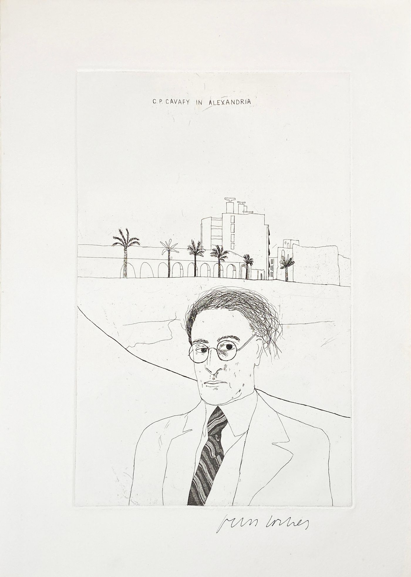 Portrait of Cavafy in Alexandria