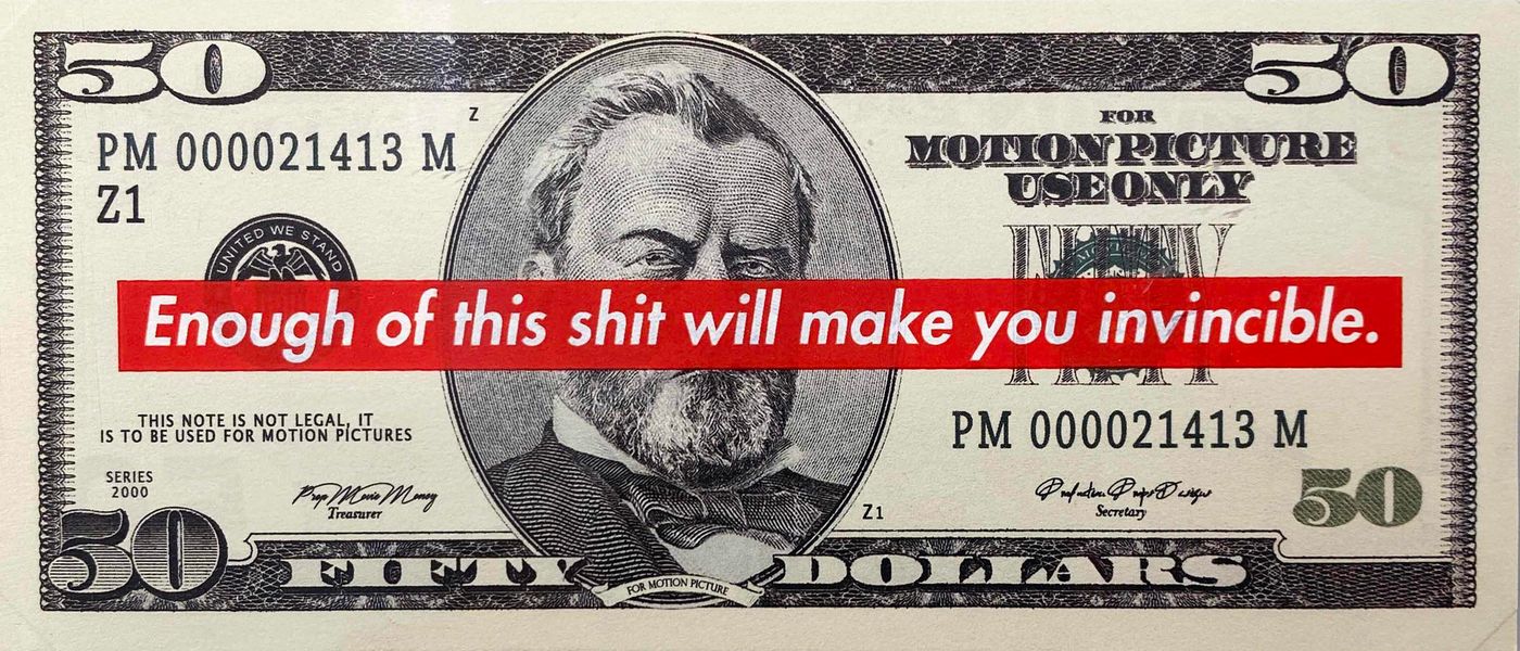 Enough Of This Shit Will Make You Invincible