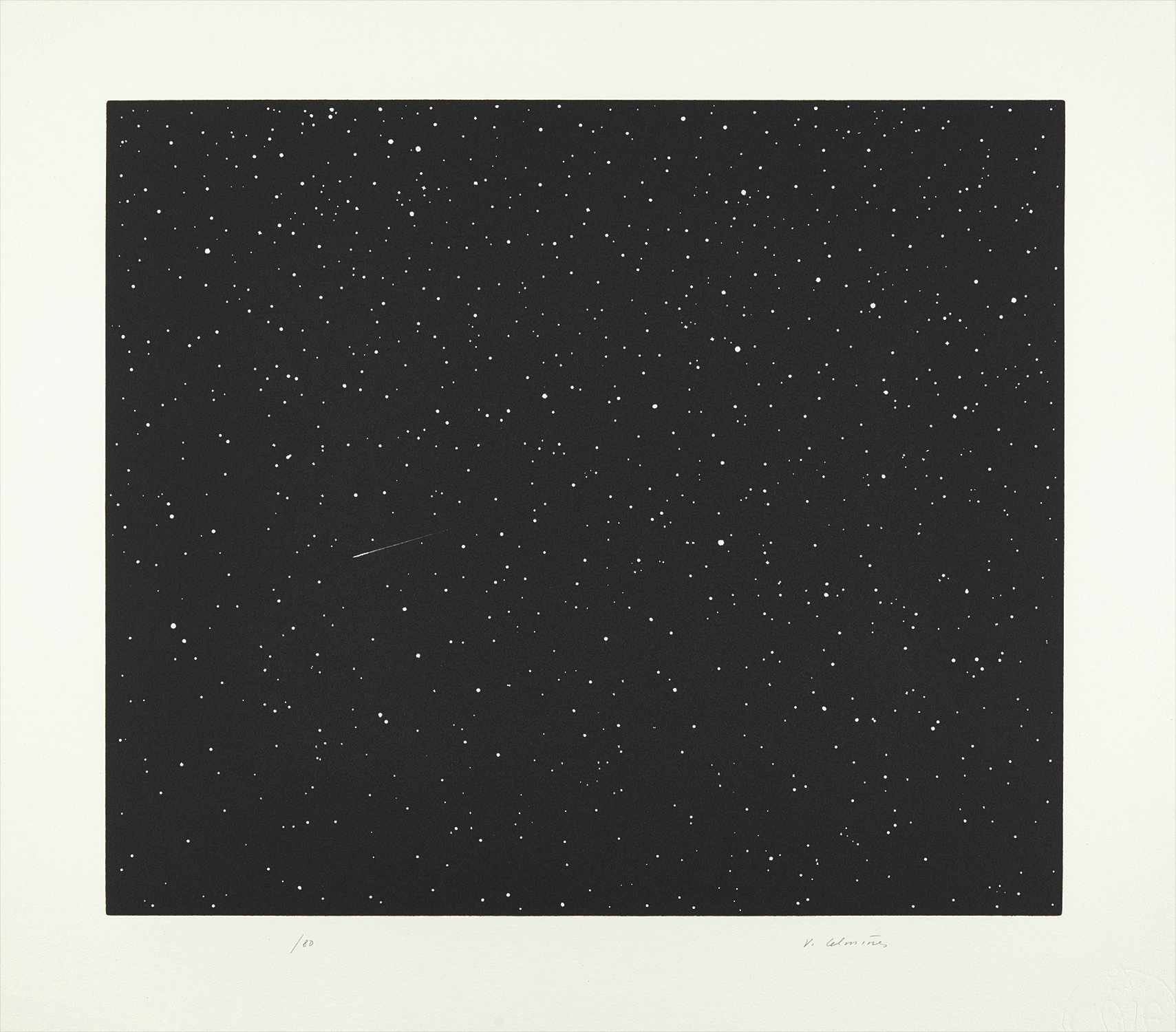 Vija Celmins, Comet (1992)